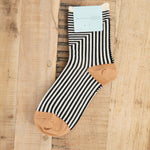 Hansel From Basel Accessories Socks and Tights Corbusier Crew Socks in Black Black / One Size
