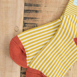 Hansel From Basel Accessories Socks and Tights Corbusier Crew Socks in Citron Citron / One Size