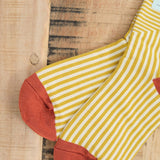 Hansel From Basel Accessories Socks and Tights Corbusier Crew Socks in Citron Citron / One Size