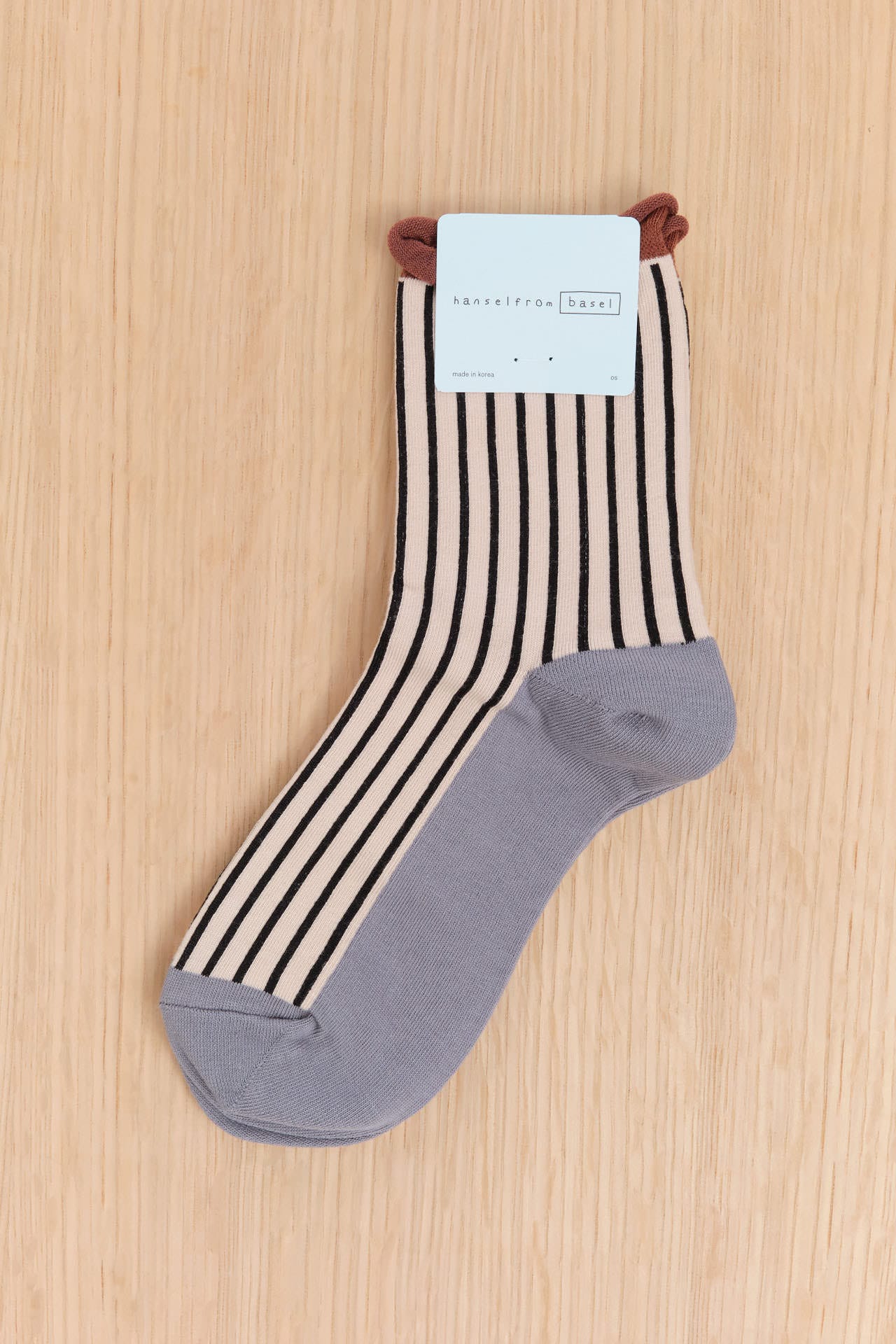 Hansel From Basel Accessories Socks and Tights Hilda Crew Socks Pebble / One Size