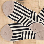 Hansel From Basel Accessories Socks and Tights Illusion Crew Socks Black / One Size