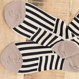 Hansel From Basel Accessories Socks and Tights Illusion Crew Socks Black / One Size