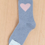 Hansel From Basel Accessories Socks and Tights Love Cashmere Crew Socks Denim / One Size