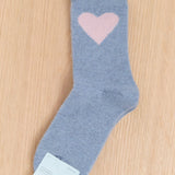 Hansel From Basel Accessories Socks and Tights Love Cashmere Crew Socks Denim / One Size