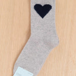 Hansel From Basel Accessories Socks and Tights Love Cashmere Crew Socks Mist / One Size