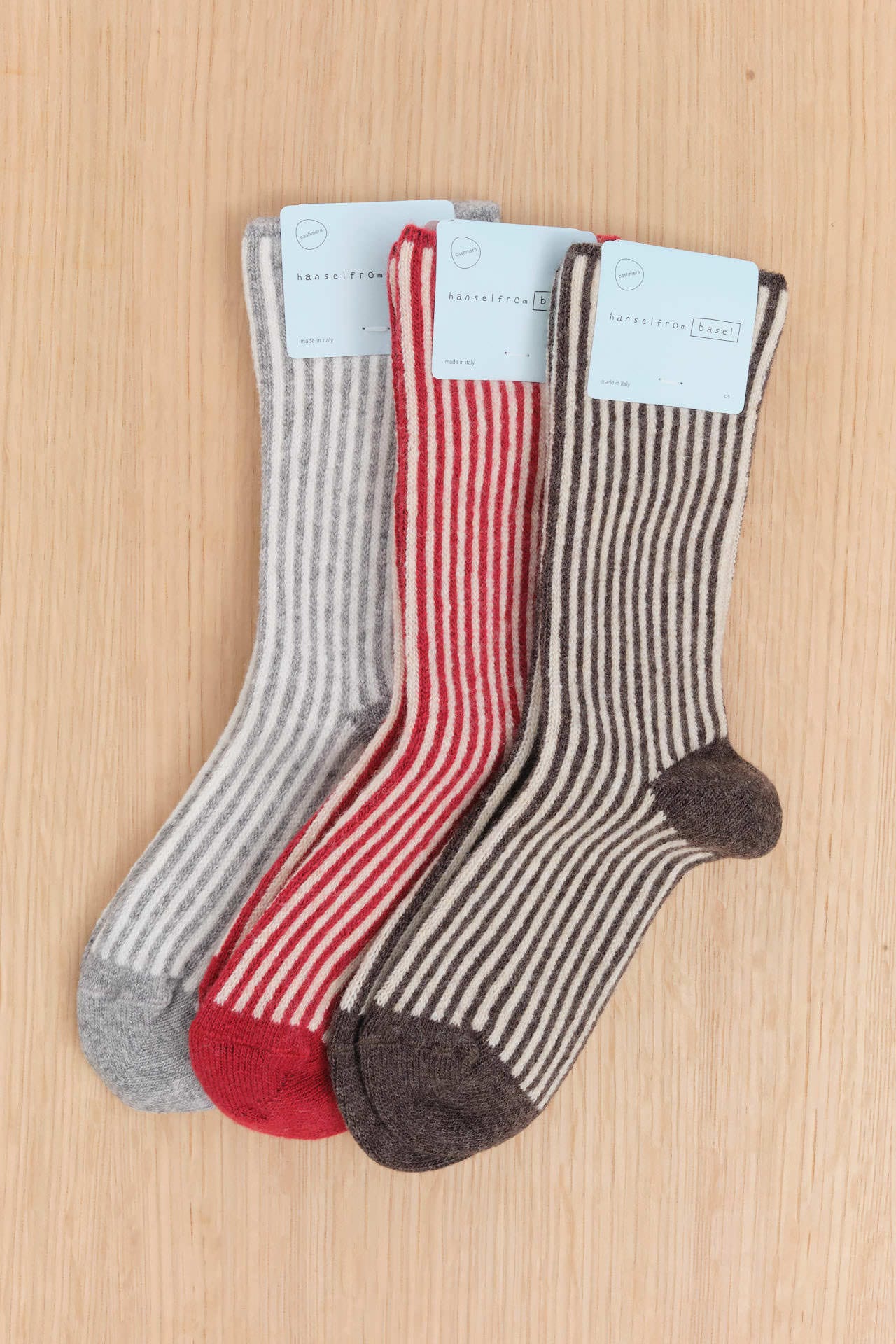 Hansel From Basel Accessories Socks and Tights Magnolia Cashmere Crew Socks