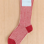 Hansel From Basel Accessories Socks and Tights Magnolia Cashmere Crew Socks Red / One Size