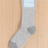Hansel From Basel Accessories Socks and Tights Magnolia Cashmere Crew Socks Grey / One Size