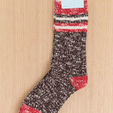 Hansel From Basel Accessories Socks and Tights Marled Hiker Crew Socks Espresso / One Size