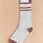 Hansel From Basel Accessories Socks and Tights Marled Hiker Crew Socks Ice Blue / One Size