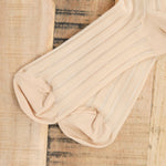 Hansel From Basel Accessories Socks and Tights Mykonos Sheer Short Crew Socks Nude / One Size