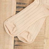 Hansel From Basel Accessories Socks and Tights Mykonos Sheer Short Crew Socks Nude / One Size