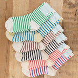 Hansel From Basel Accessories Socks and Tights Nautical Stripe Crew Socks