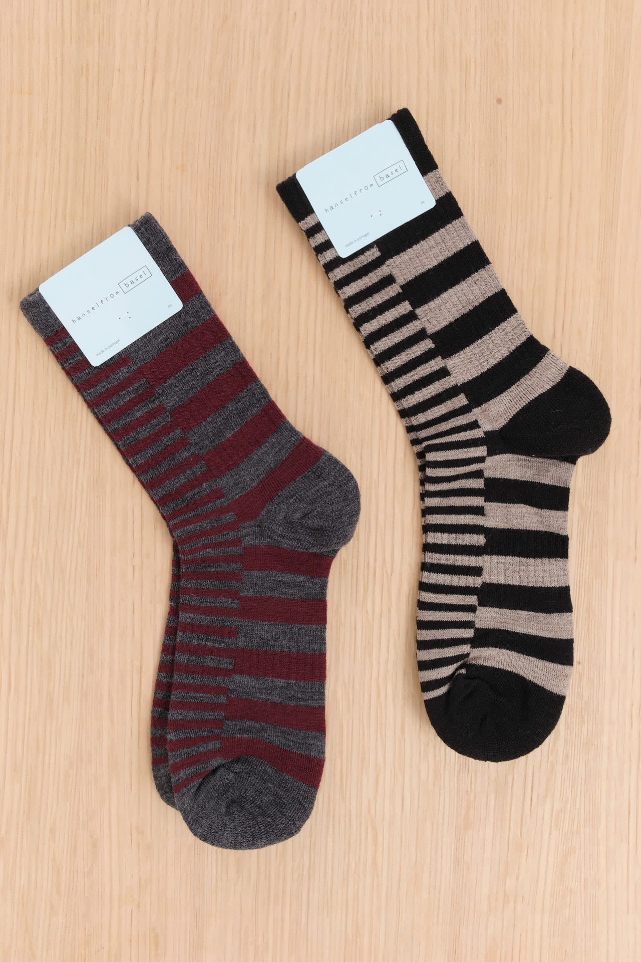 Hansel From Basel Accessories Socks and Tights Piano Athletic Wool Crew Sock