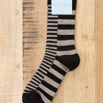 Hansel From Basel Accessories Socks and Tights Piano Wool Sporty Crew Sock Fog