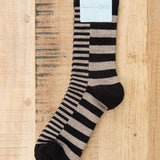 Hansel From Basel Accessories Socks and Tights Piano Wool Sporty Crew Sock Fog