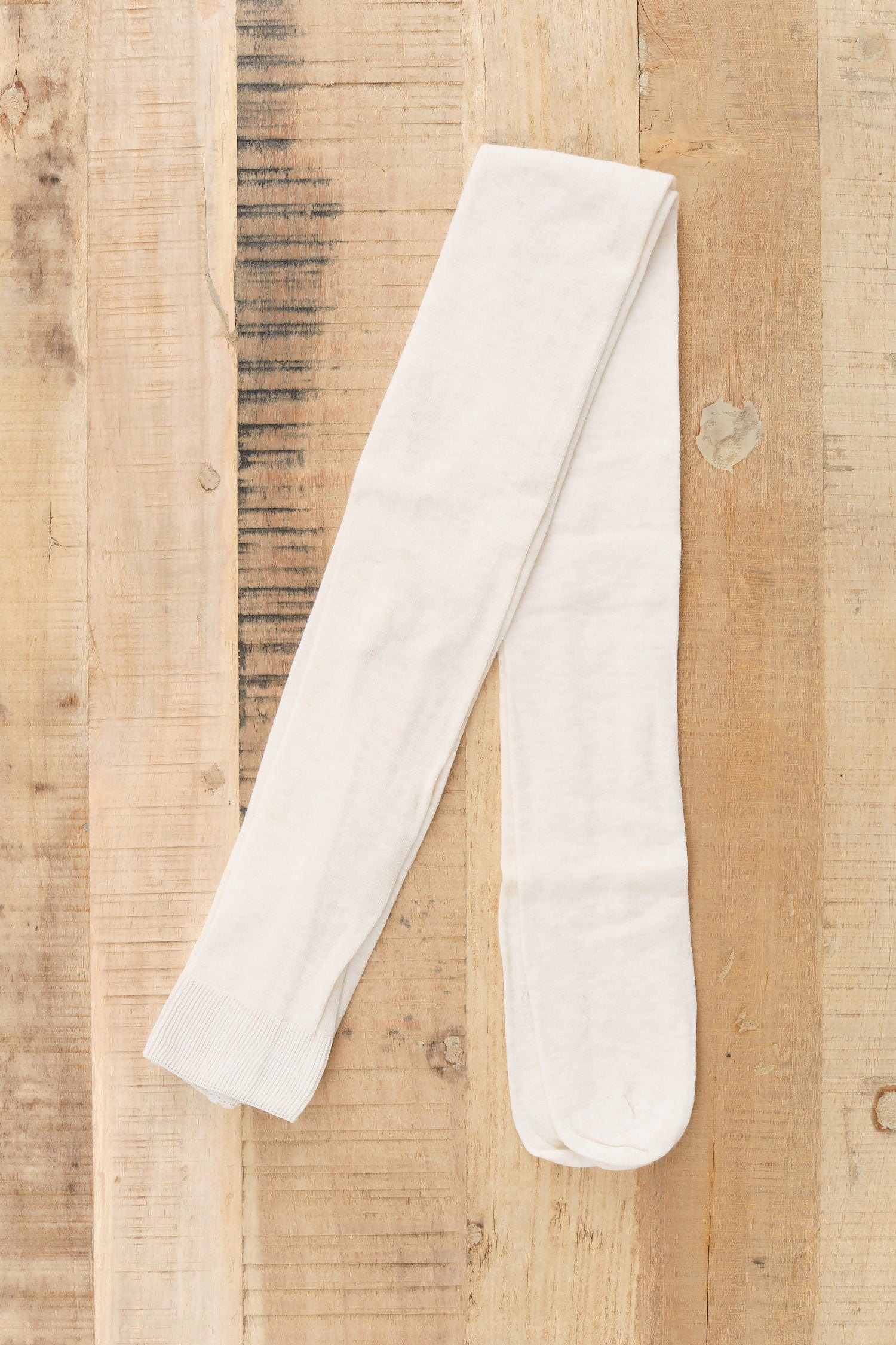 Hansel From Basel Accessories Socks and Tights Cashmere Sweater Tight in Ivory
