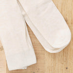 Hansel From Basel Cashmere Sweater Leg Tights in Ivory White 