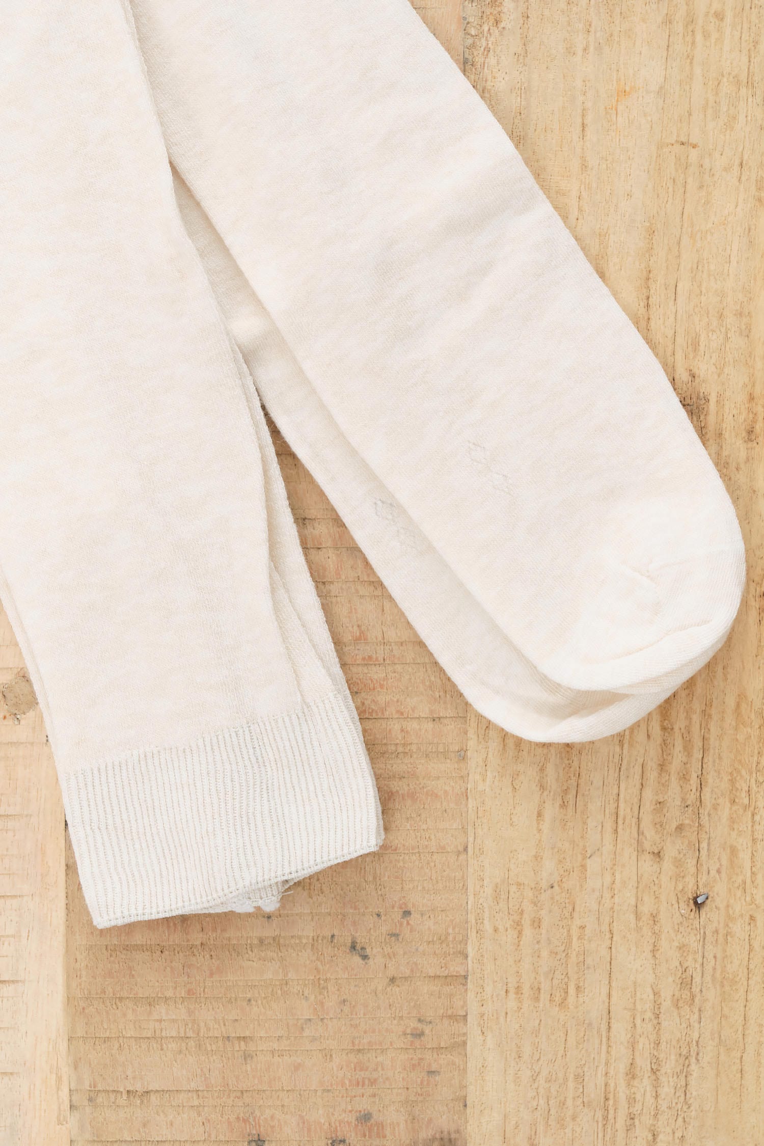 Hansel From Basel Accessories Socks and Tights Cashmere Sweater Tight in Ivory