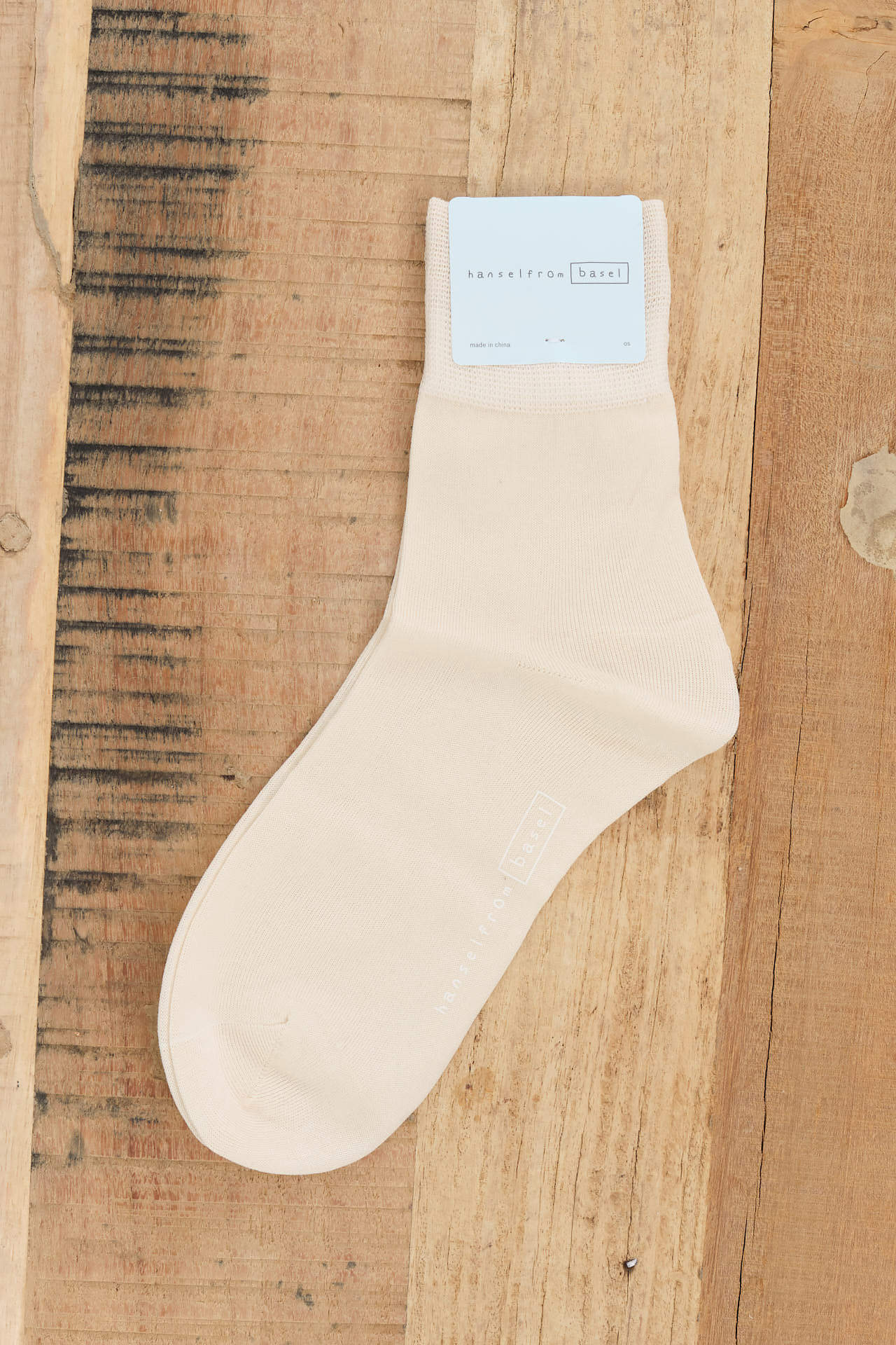 Hansel From Basel Accessories Socks and Tights Trouser Crew Socks Ivory