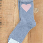 Hansel From Basel Accessories Socks and Tights Love Cashmere Crew Socks Denim