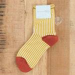Hansel From Basel Accessories Socks and Tights Corbusier Crew Socks Citron / One Size