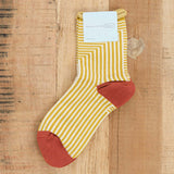 Hansel From Basel Accessories Socks and Tights Corbusier Crew Socks Citron / One Size