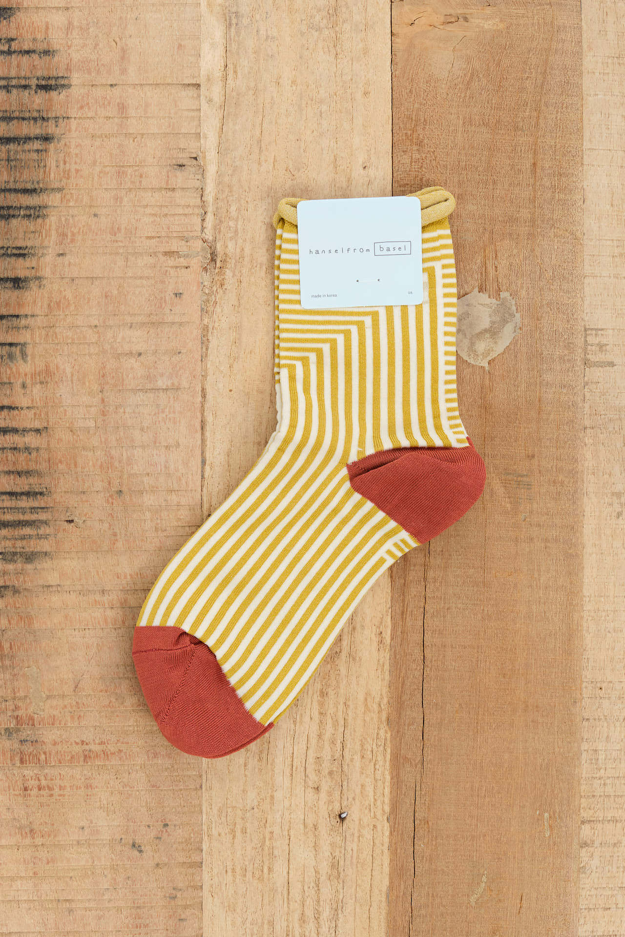 Hansel From Basel Accessories Socks and Tights Corbusier Crew Socks Citron / One Size