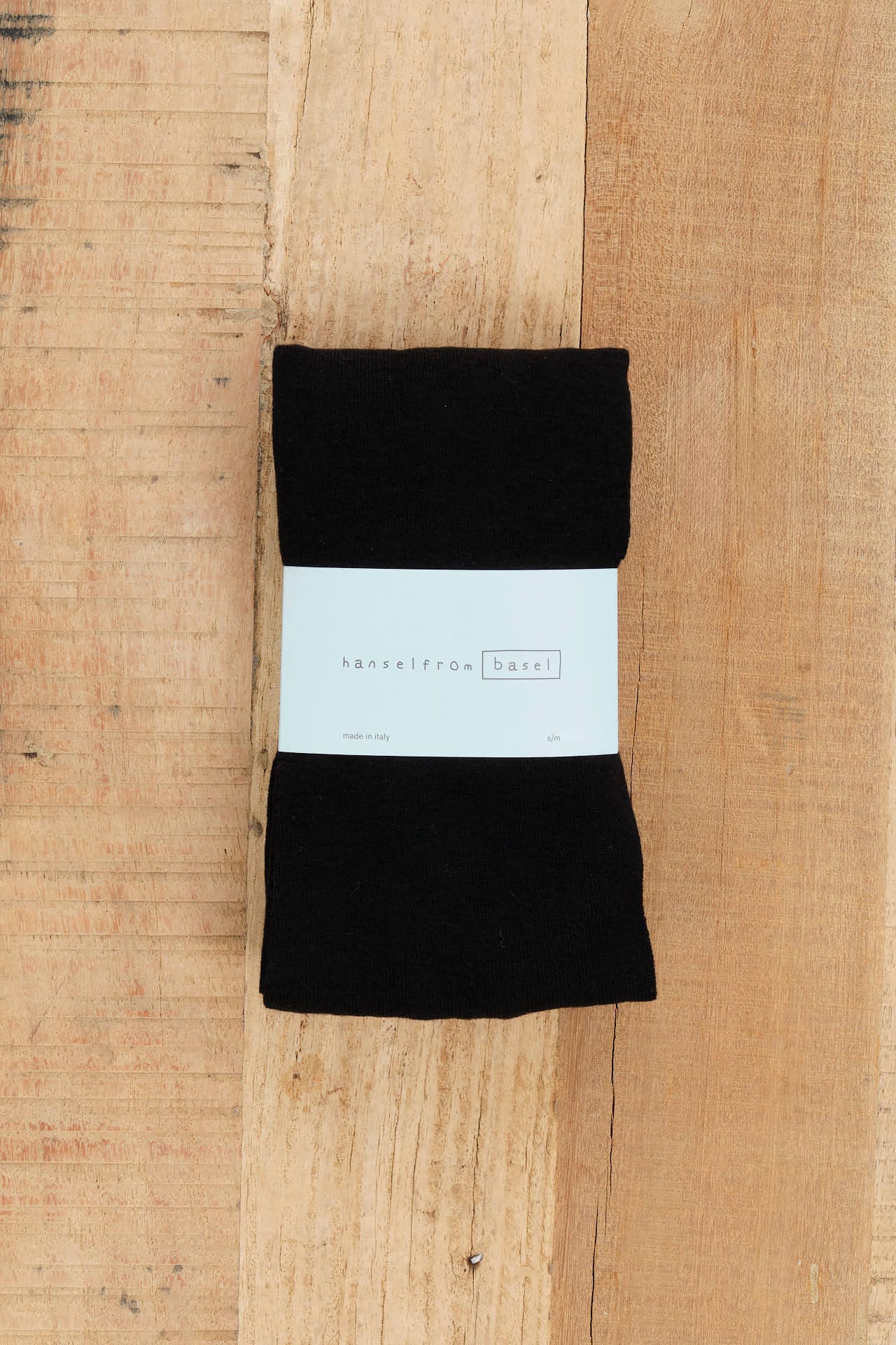 Hansel From Basel Accessories Socks and Tights Cashmere Sweater Tight Black / S/M