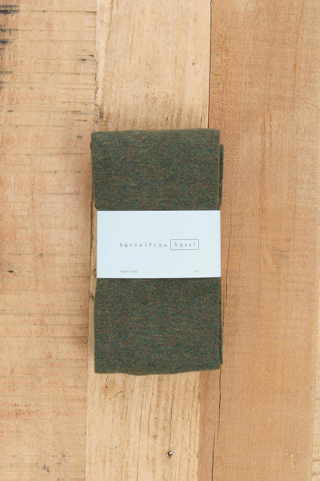 Hansel From Basel Accessories Socks and Tights Cashmere Sweater Tight Hunter Green / S/M