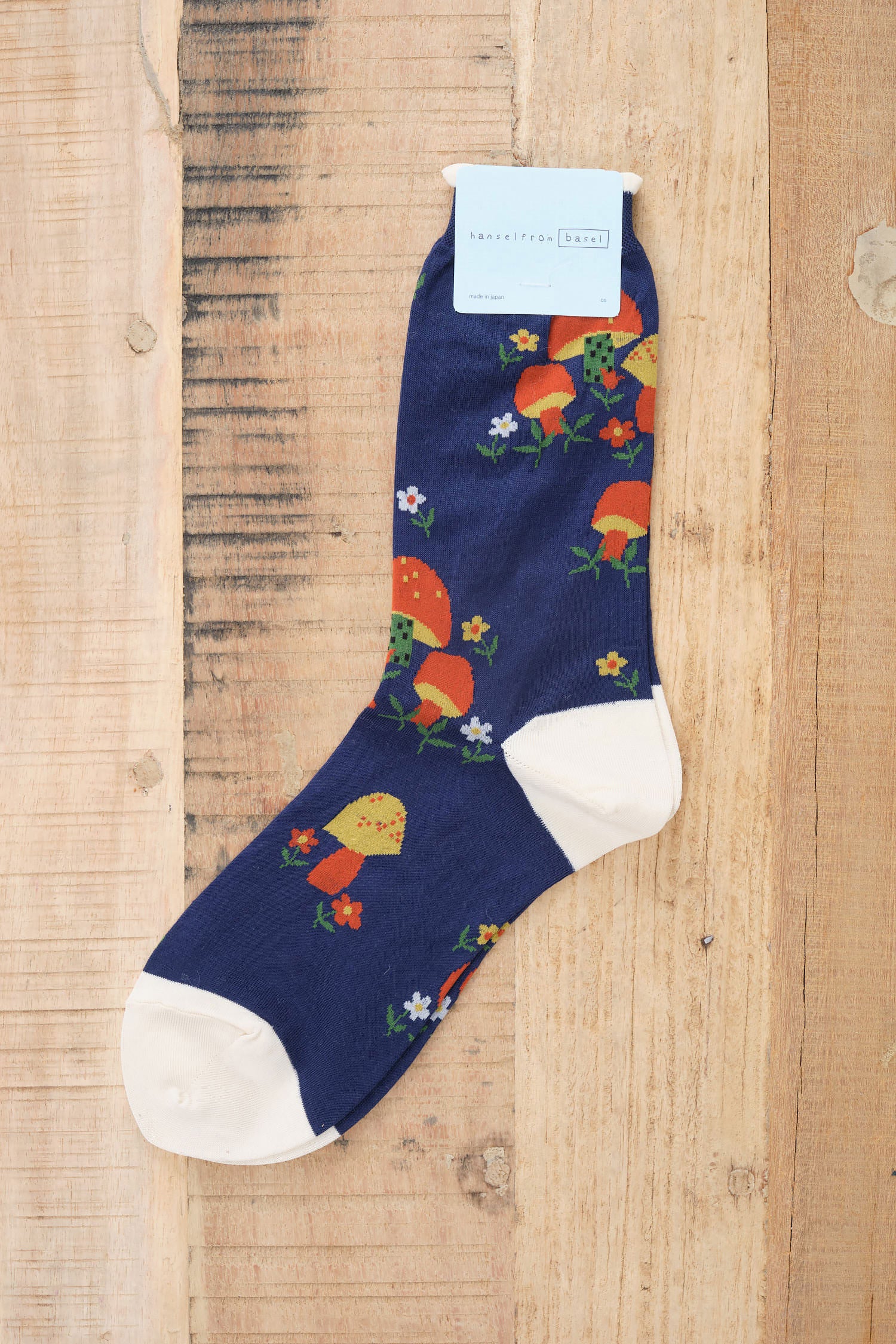 Hansel from Basel Toadstool Crew Socks