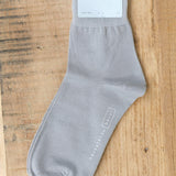 Hansel from Basel Trouser Crew Sock in Fog