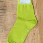 Hansel from Basel Trouser Crew Sock in Tennis Green