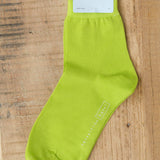 Hansel from Basel Trouser Crew Sock in Tennis Green