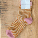 Hansel From Basel Accessories Socks and Tights Umbrella Short Crew Sock Cantalope