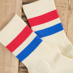 Hansel From Basel Accessories Socks and Tights Varsity Sporty Crew Socks White / One Size