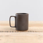 Gloss Gray Natural and Black 15 oz Mug by Hasami Porcelain