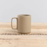 15 oz Mug by Hasami Porcelain in Gloss Gray Natural and Black