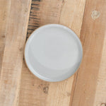 Hasami Porcelain Home Kitchen Dishware 8.5" Small Plate Gloss Gray / 8 5/8" Dia X 7/8" H