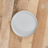 Hasami Porcelain Home Kitchen Dishware 8.5" Small Plate Gloss Gray / 8 5/8" Dia X 7/8" H