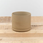 Hasami Porcelain Home Planters Large Planter Natural / 5" Dia X 4" H