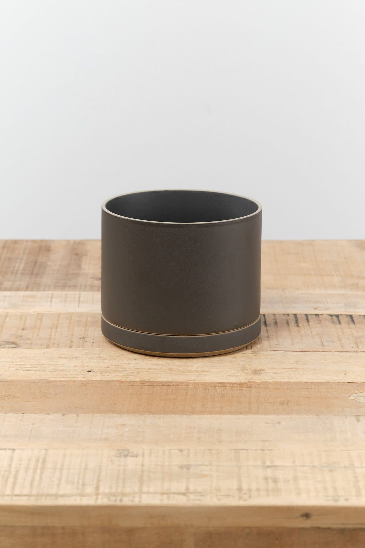 Hasami Porcelain Home Planters Large Planter Black / 5" Dia X 4" H