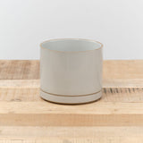 Hasami Porcelain Home Planters Large Planter Gloss Gray / 5" Dia X 4" H