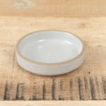 Hasami Porcelain Small Plate in Gloss Gray White