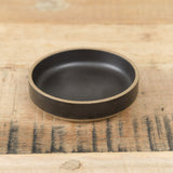 Small Plate by Hasami Porcelain in Black Charcoal