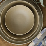 Hasami Porcelain Home Kitchen Dishware Small Shallow Round Bowl Natural / 5 5/8" D X 2" H