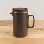 Hasami Porcelain Home CoffeeTea Tall Tea Pot Black / 3 3/8" Dia X 6.5" H