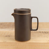Hasami Porcelain Home CoffeeTea Tall Tea Pot Black / 3 3/8" Dia X 6.5" H