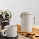 Hasami Porcelain Home CoffeeTea Tall Tea Pot Gloss Gray