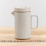 Hasami Porcelain Home CoffeeTea Tall Tea Pot Gloss Gray